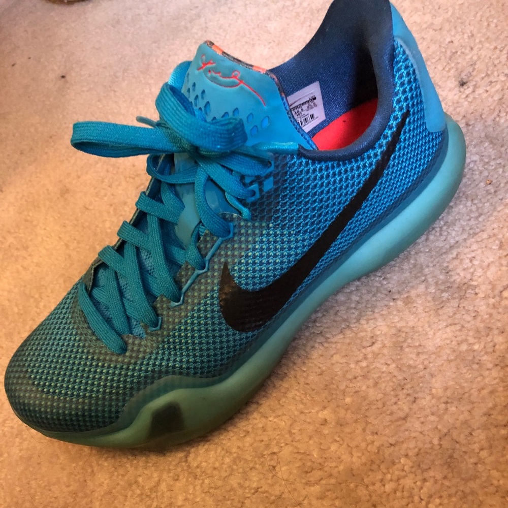 Kobe X 10 Blue Size 7.5